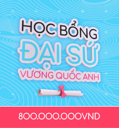 Học bổng BUV 800 triệu